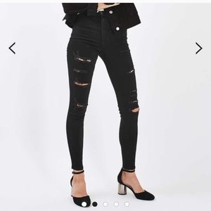 Top shop Moto ripped jeans